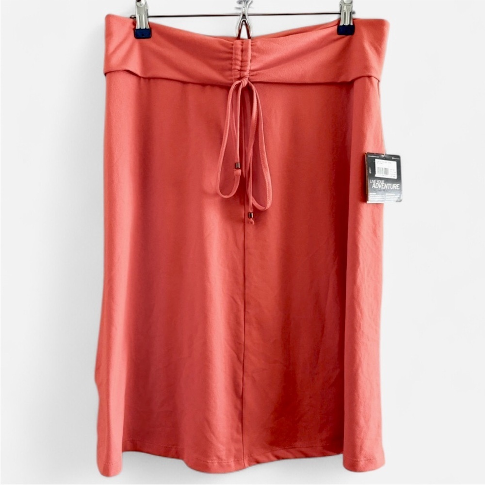 Eddie Bauer Convertable Skirt/Dress in Dusty Coral Size L NWT